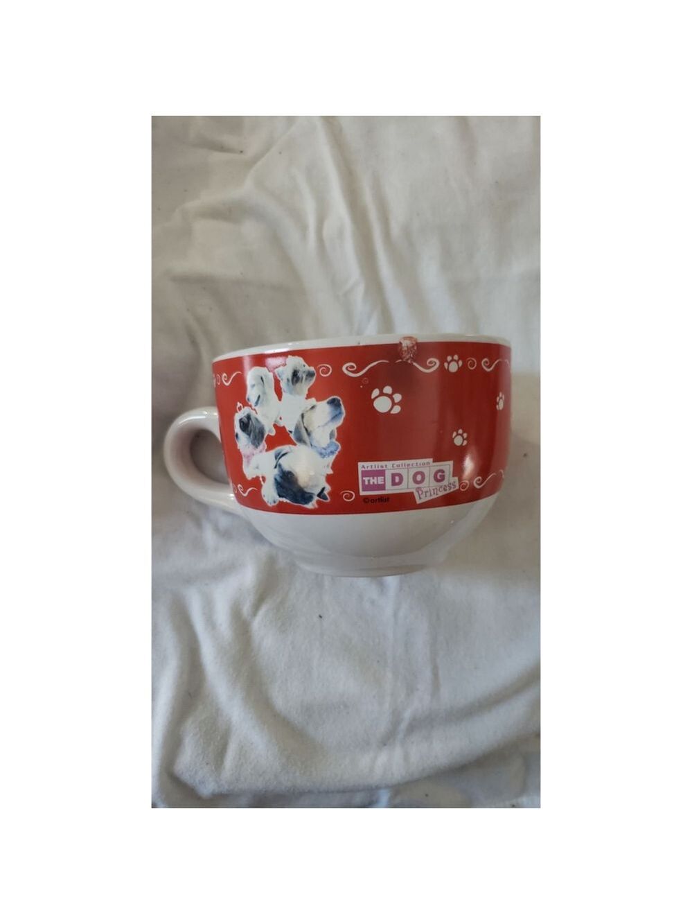 The Dog Artist Collection Princess Cappuccino Mug